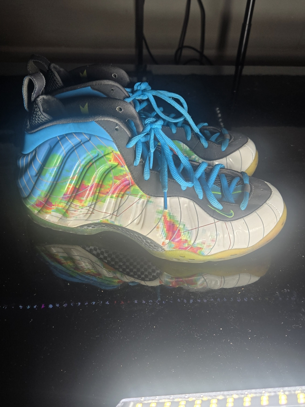 2013 men's Nike Air  Foamposite One PRM Weatherman Size 12